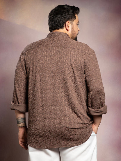Bloom-Textured Shirt