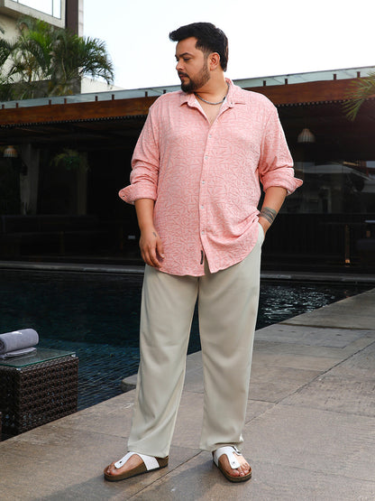 Bloom-Textured Shirt