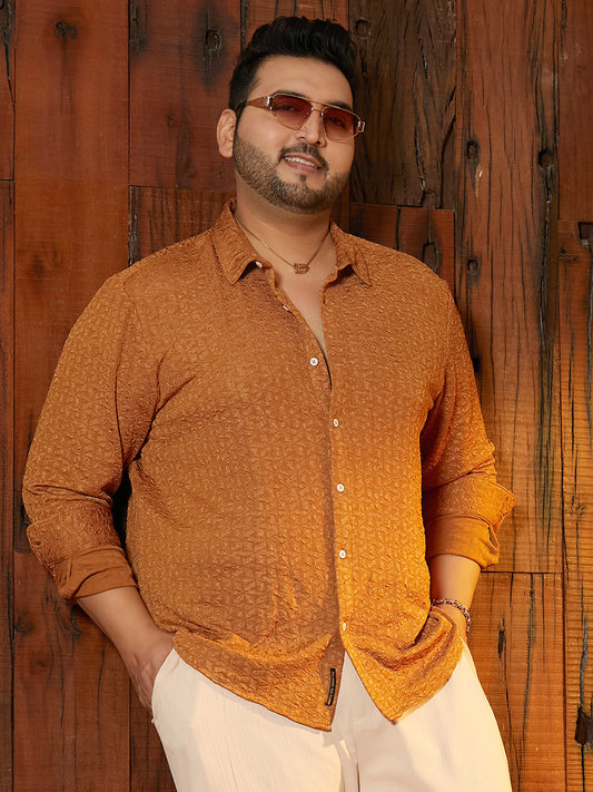 Bloom-Textured Shirt
