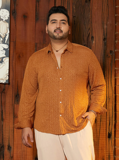 Bloom-Textured Shirt