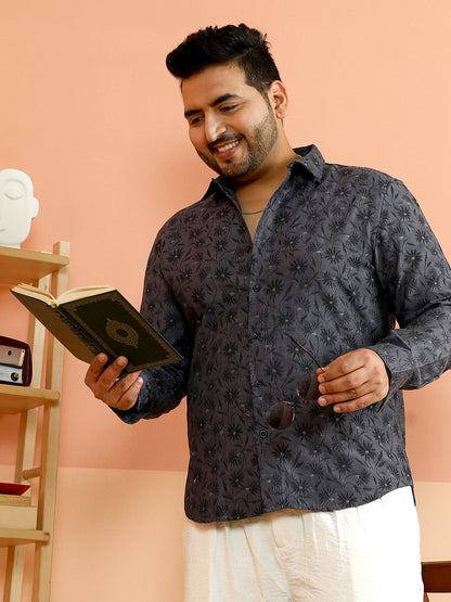 Floret-Jacquard Shirt