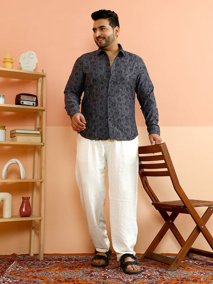 Floret-Jacquard Shirt