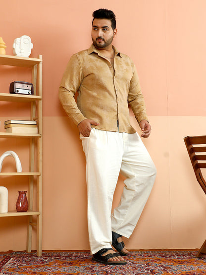 Palm-Jacquard Shirt
