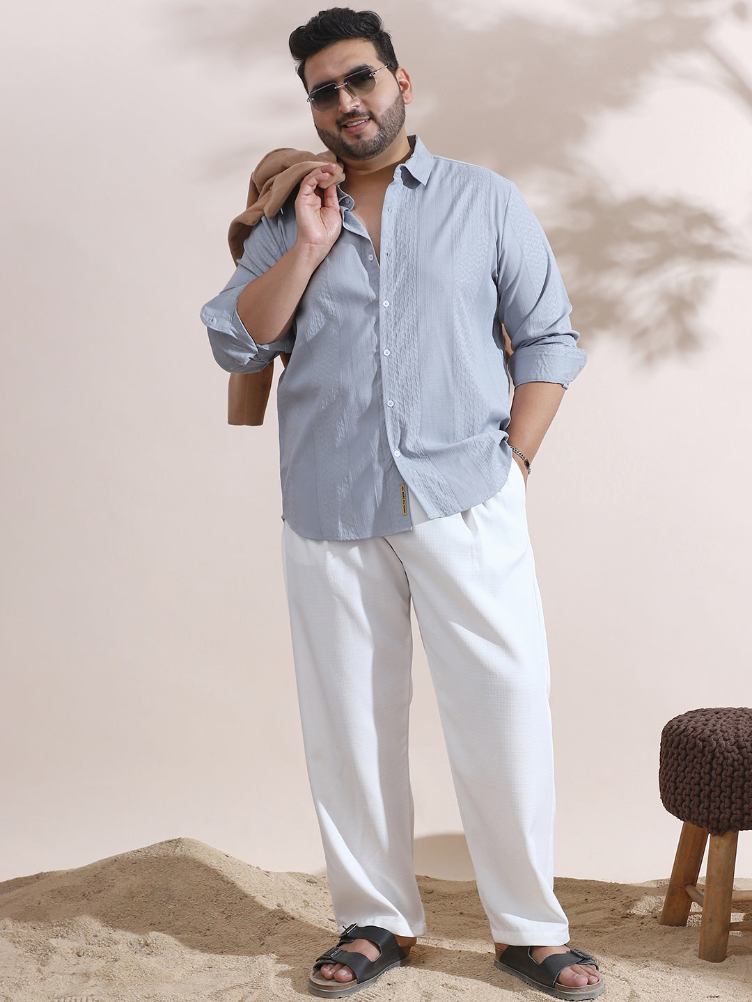 Tactile-Panel Shirt
