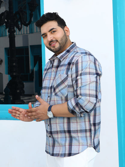 Tartan-Utility Shirt