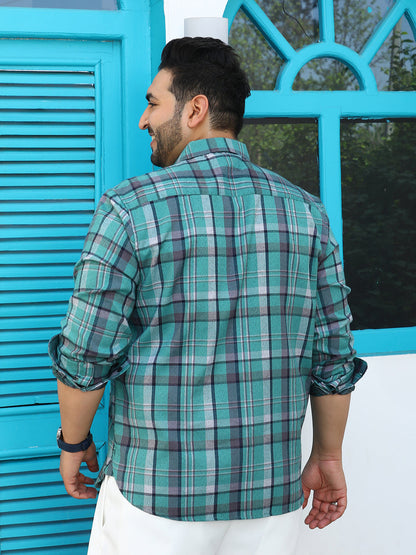 Tartan-Utility Shirt
