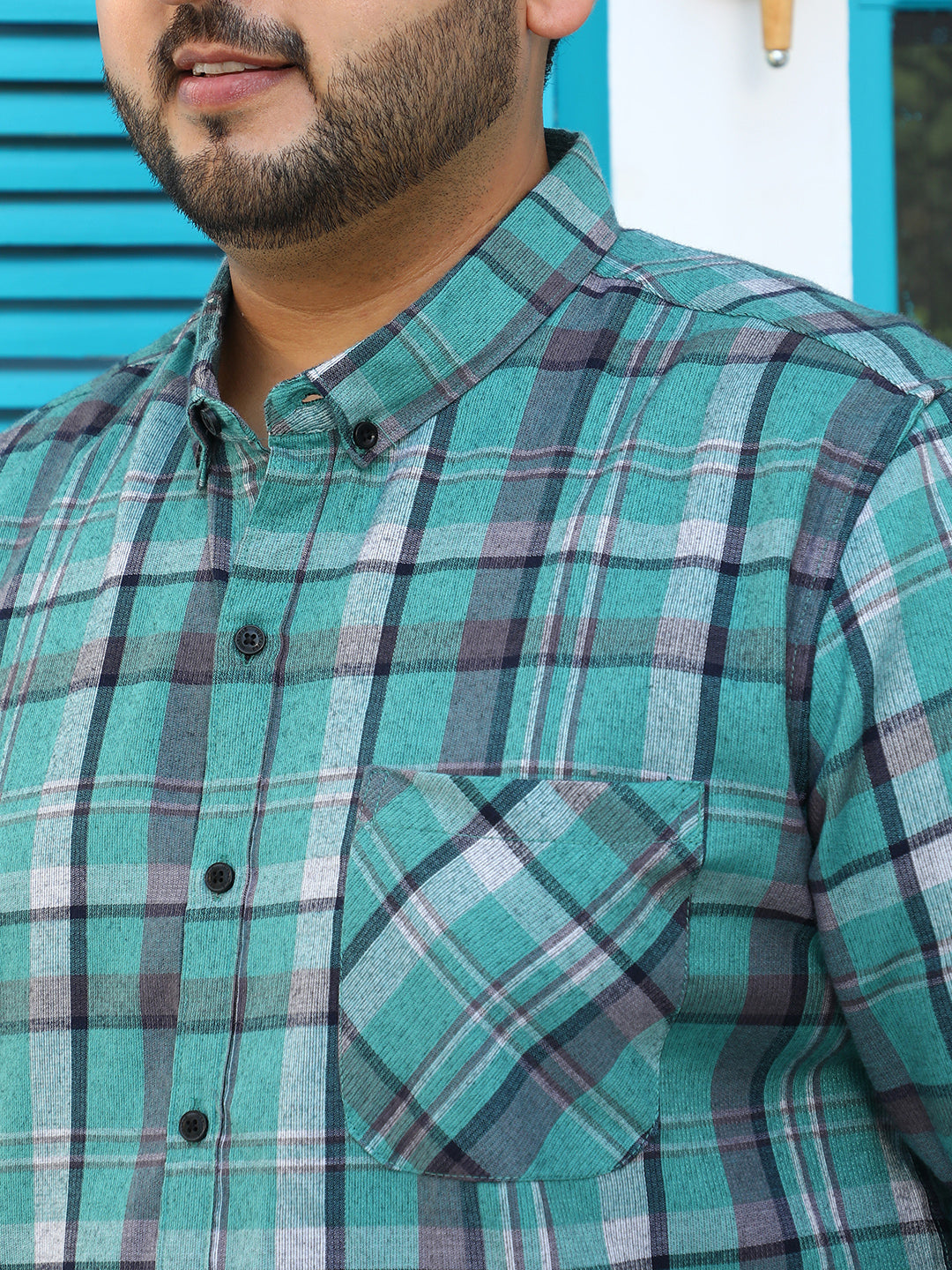 Tartan-Utility Shirt