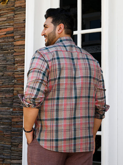 Button-Down Tartan Shirt