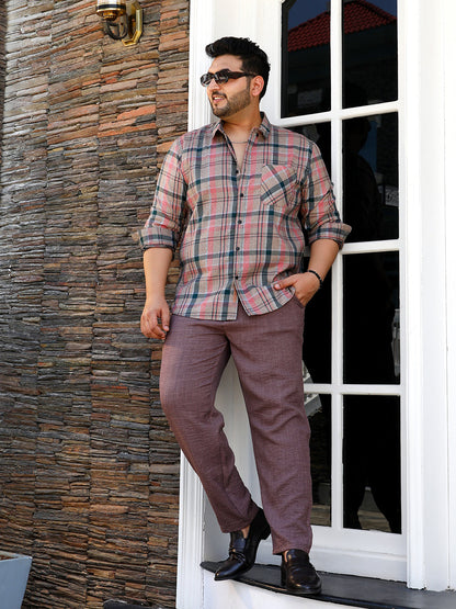 Button-Down Tartan Shirt