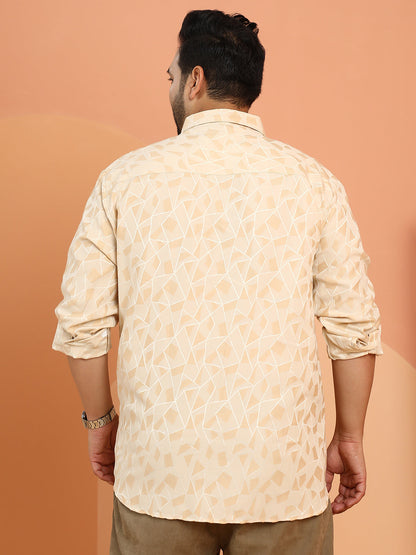 Block Geometric-Veined Shirt