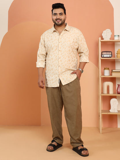 Block Geometric-Veined Shirt