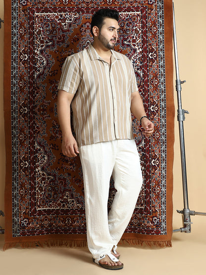 Tactile-Lined Cuban Shirt