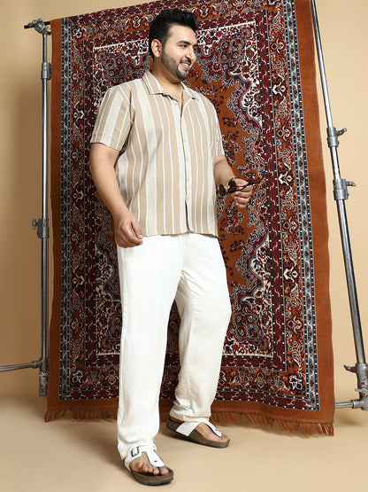 Tactile-Lined Cuban Shirt