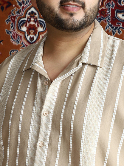 Tactile-Lined Cuban Shirt