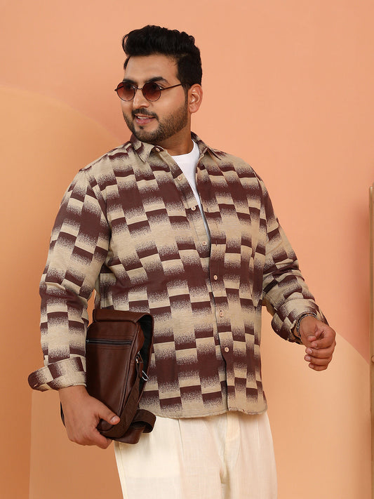 Ombre-Block Shirt