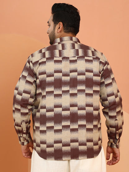 Ombre-Block Shirt