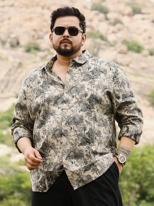 Safari-Forest Jacquard Shirt