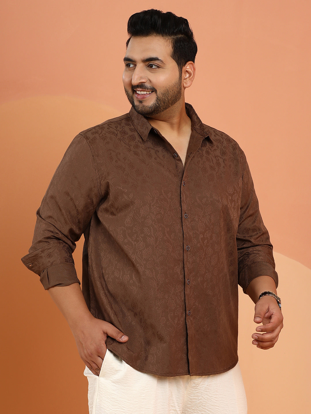 Bloom-Jacquard Shirt
