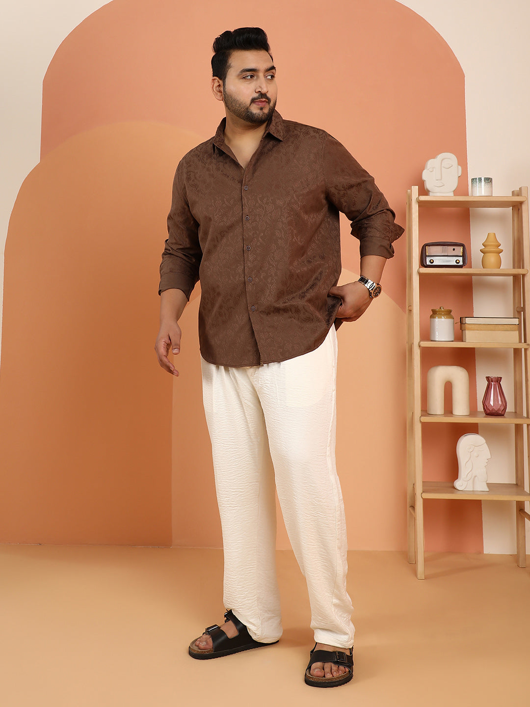 Bloom-Jacquard Shirt