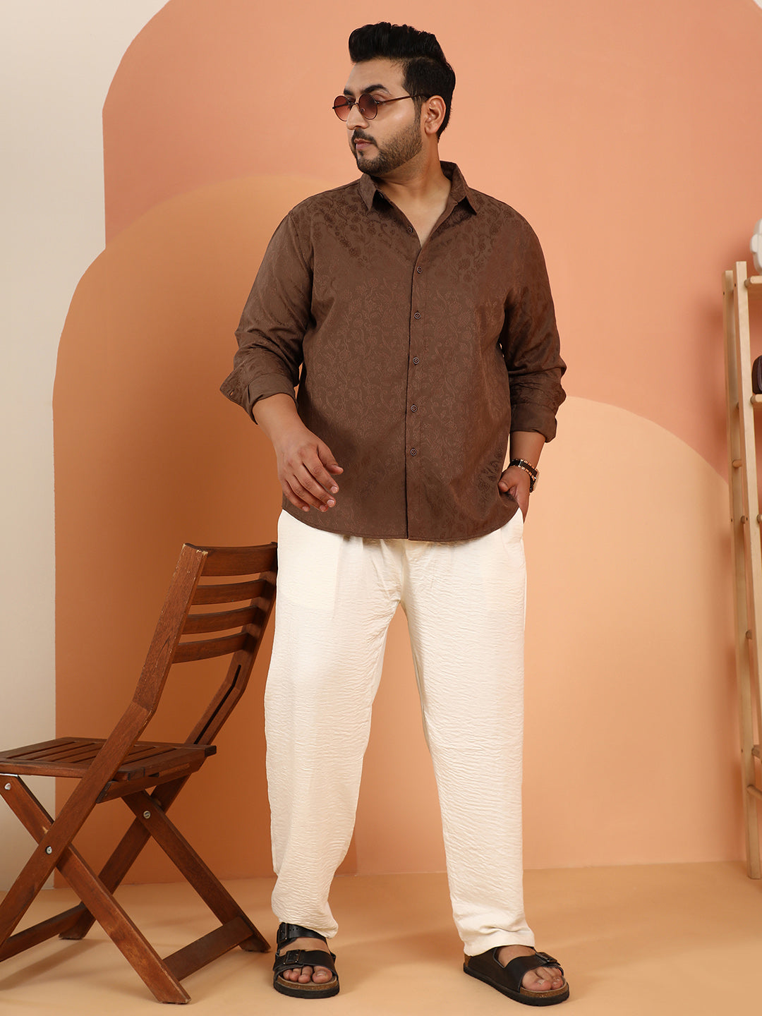 Bloom-Jacquard Shirt