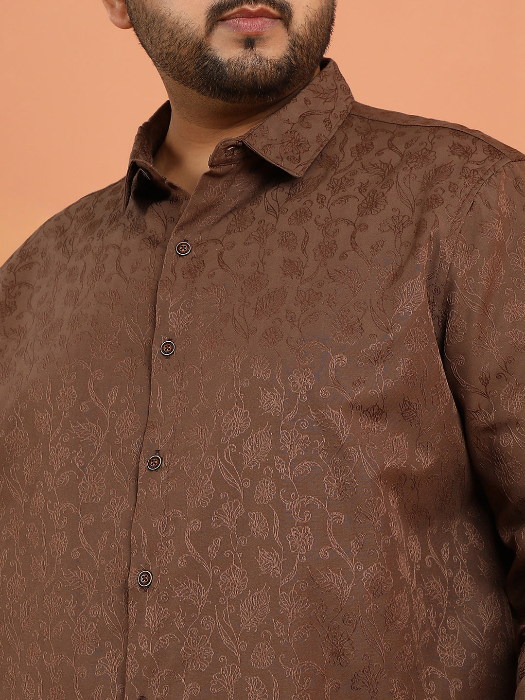 Bloom-Jacquard Shirt