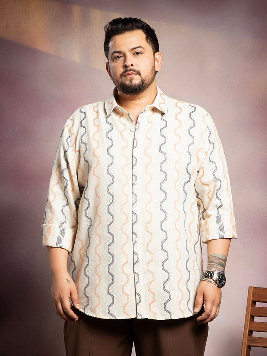 Zigzag-Weave Shirt
