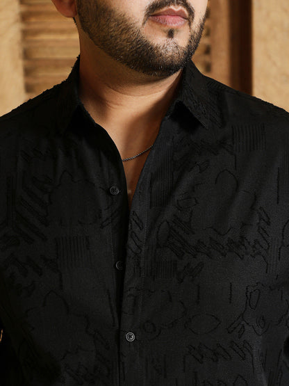 Aztec-Weave Shirt