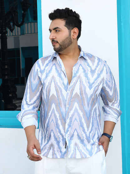Chevron-Dye Shirt