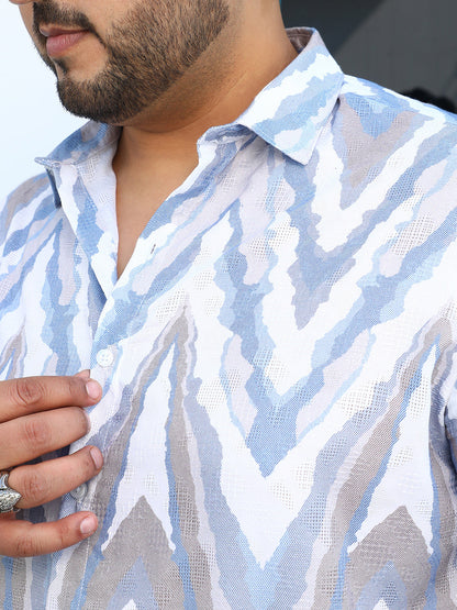 Chevron-Dye Shirt