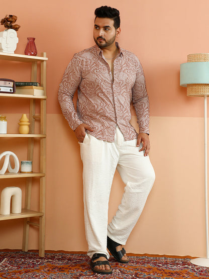 Fluid-Jacquard Shirt
