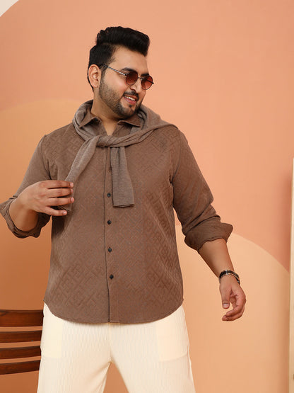 Geometric Self-Design Shirt