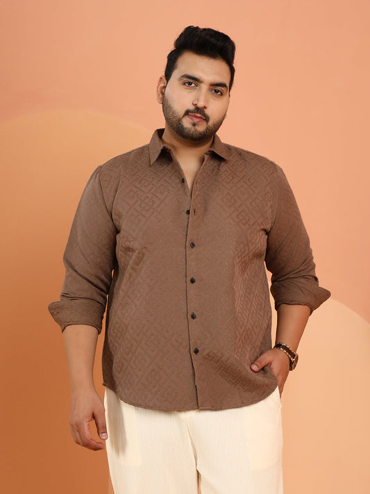Geometric Self-Design Shirt