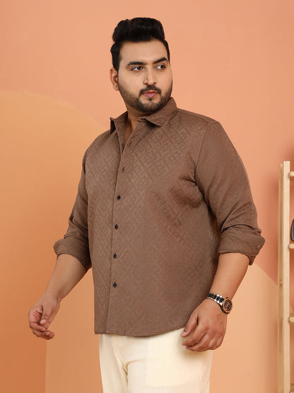 Geometric Self-Design Shirt