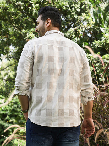 Woven Buffalo-Check Shirt