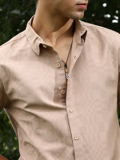Duo-Cubic Imprint Shirt
