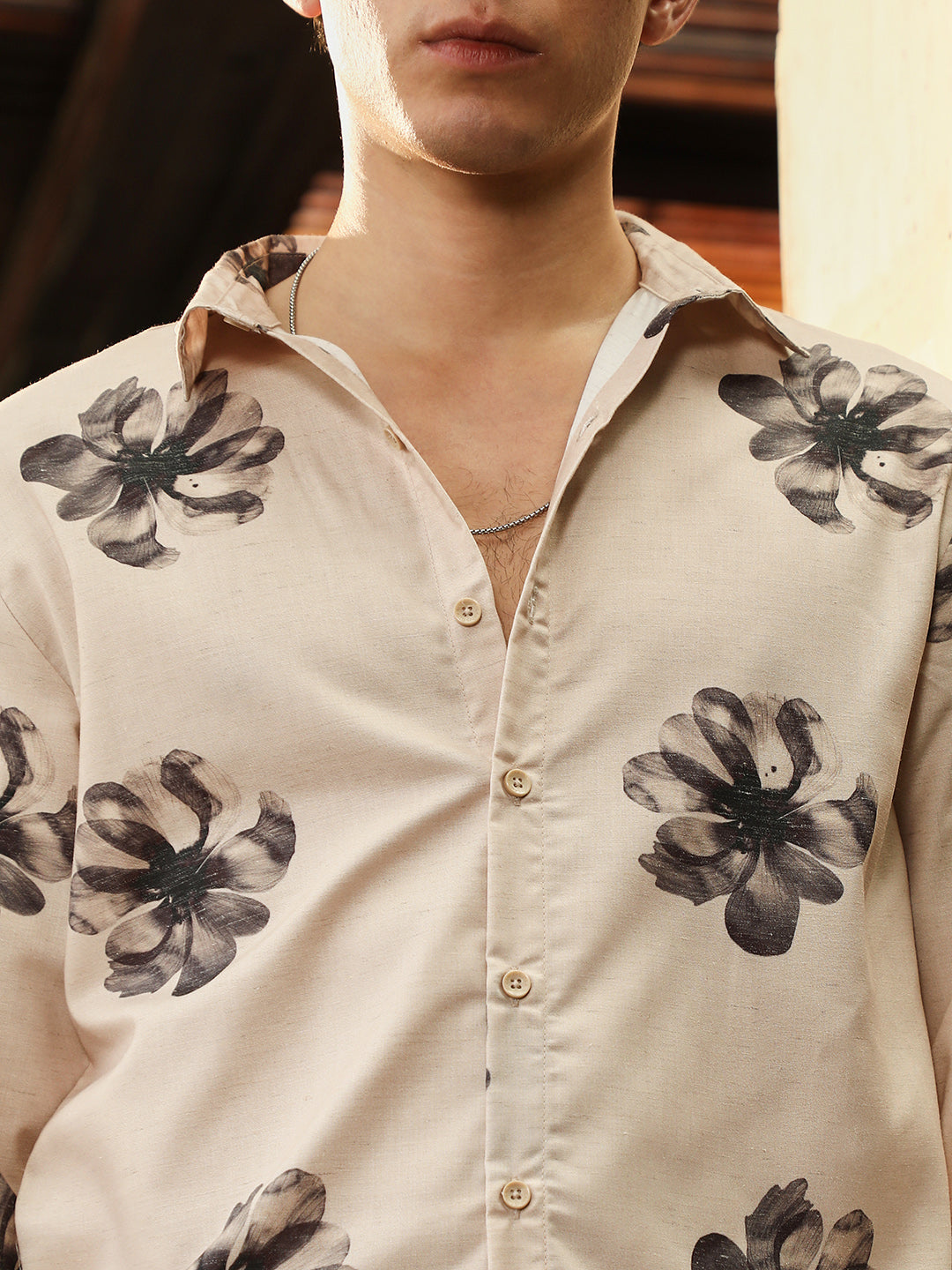 Withering Flora Imprint Shirt