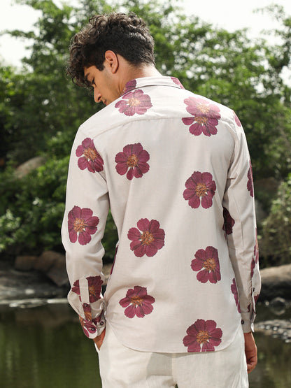 Blooming Flora Imprint Shirt