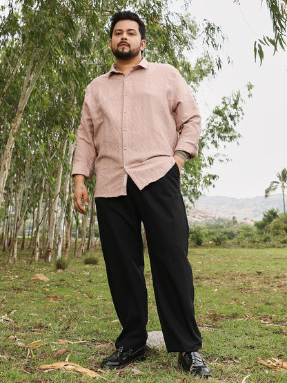 Geo-Abstract Jacquard Shirt