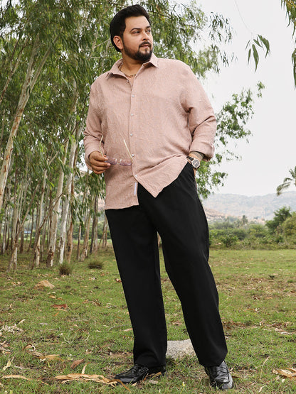 Geo-Abstract Jacquard Shirt