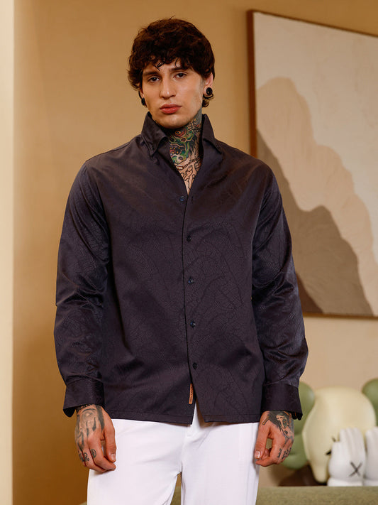 Reptilia Jacquard Shirt