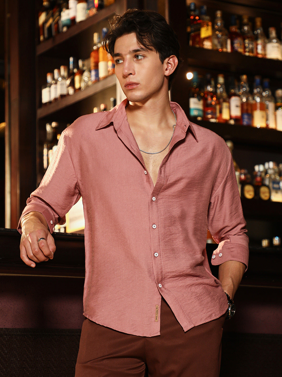 Solid Relaxed Shirt