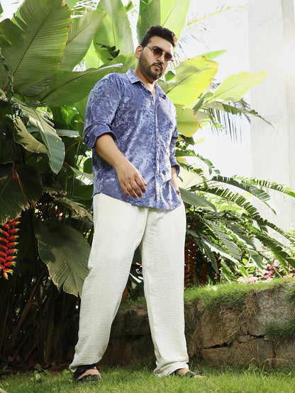 Solid Velvet Shirt