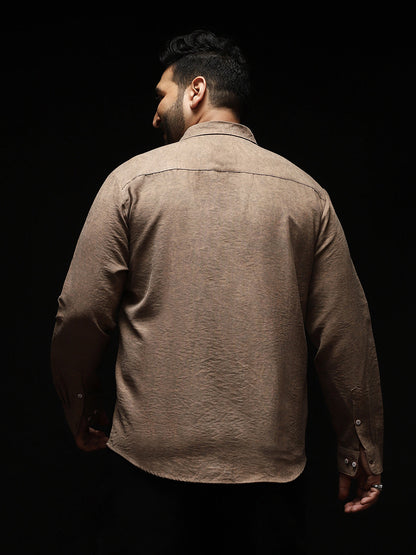 Grazed-Fade Imprint Shirt