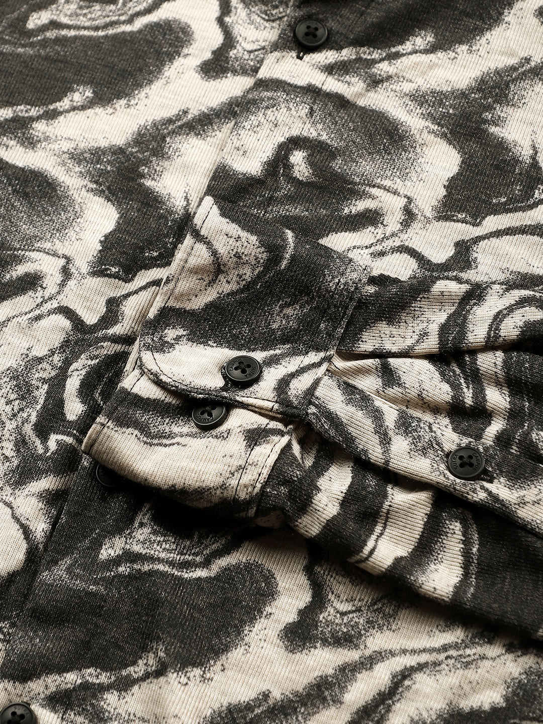 Fluid-Marble Textured Shirt