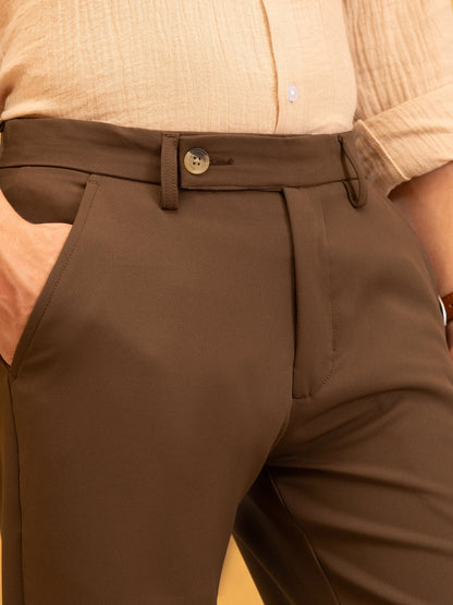 Mid-Rise Boot Cut Trouser