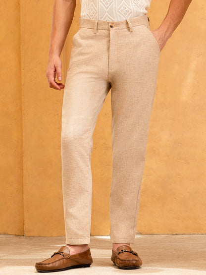 Mid-Rise Tapered Fit Trouser
