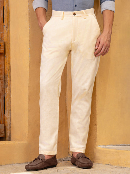 Mid-Rise Tapered Fit Trouser