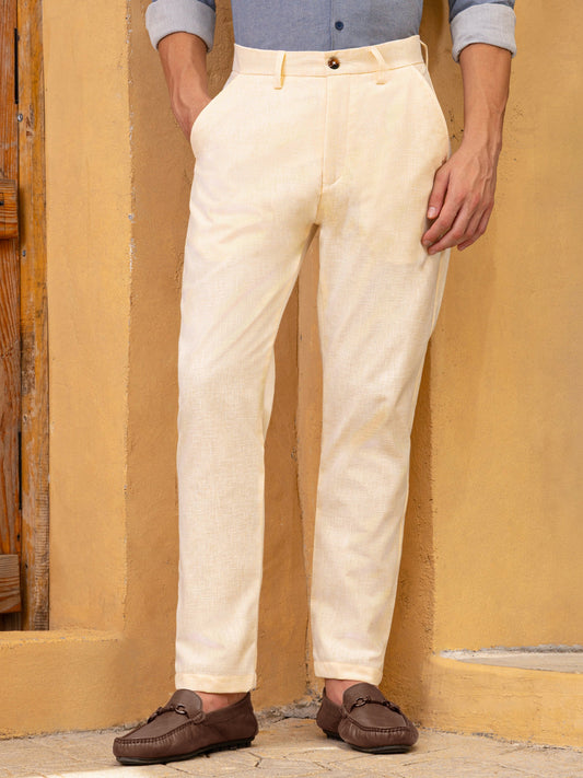Mid-Rise Tapered Fit Trouser
