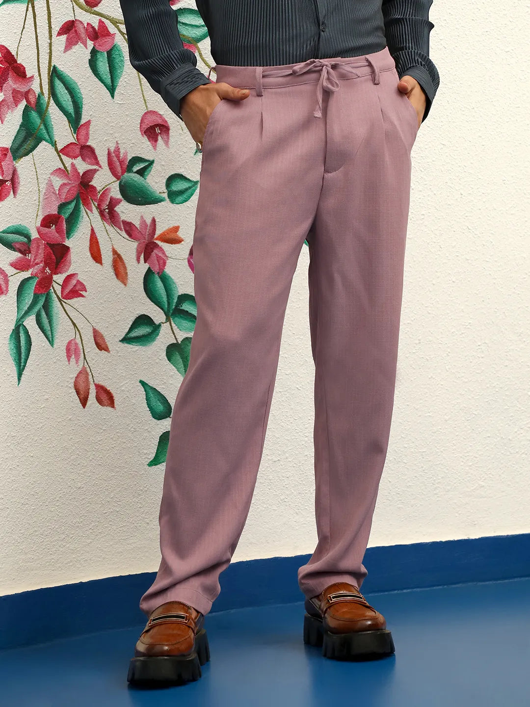 Lightweight - Tailored Linen-Blend Trousers