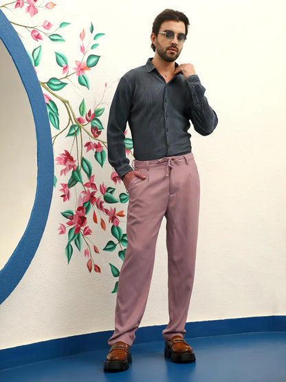 Lightweight - Tailored Linen-Blend Trousers